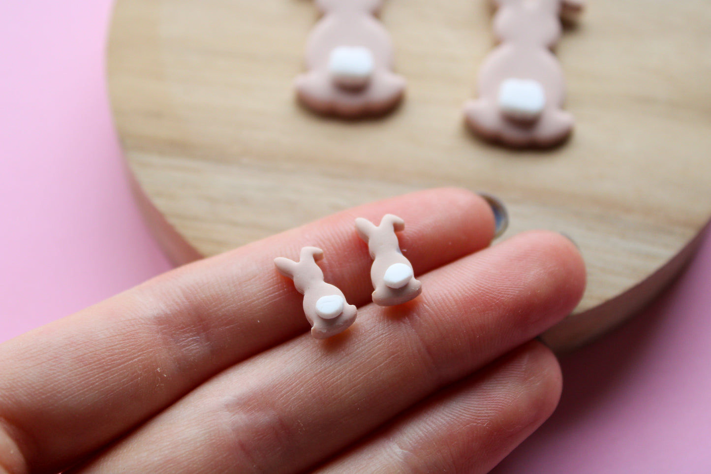 Cottontail Bunny Studs