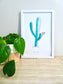 Watercolour Cacti